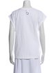 Tibi Crew Neck Short Sleeve T-Shirt