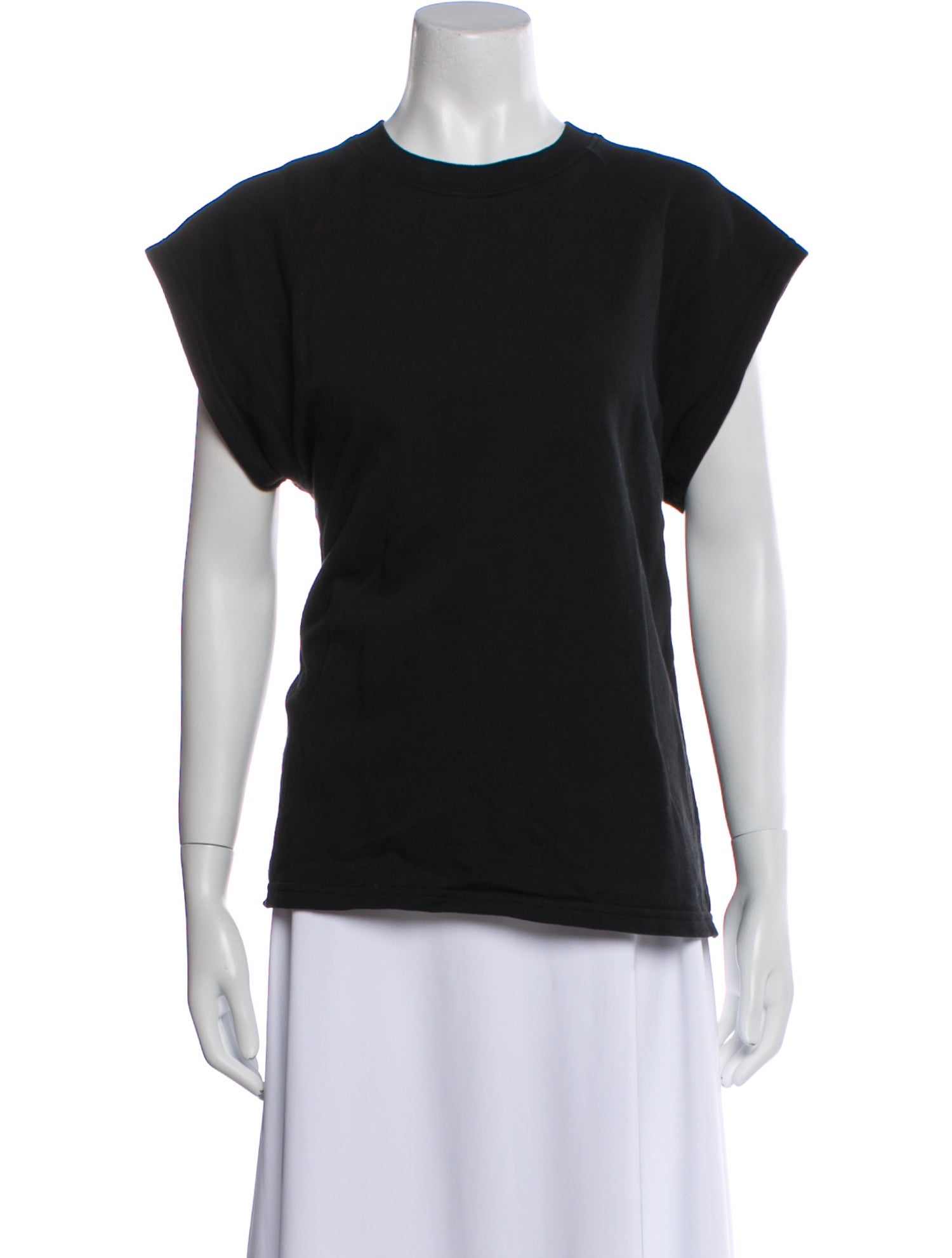 Tibi Crew Neck Short Sleeve T-Shirt