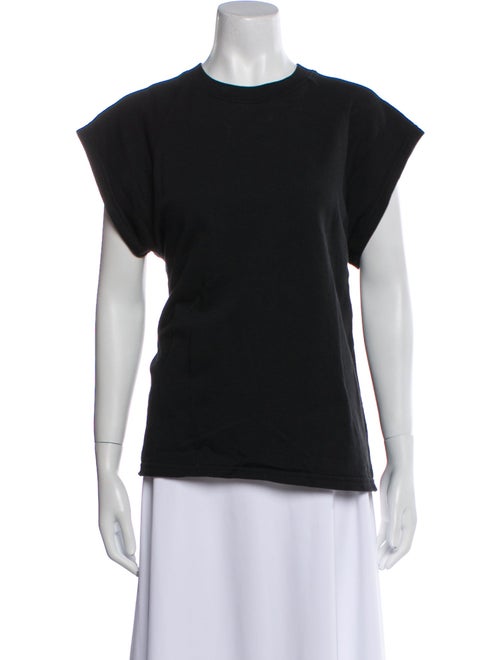 Tibi Crew Neck Short Sleeve T-Shirt