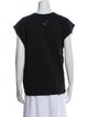 Tibi Crew Neck Short Sleeve T-Shirt