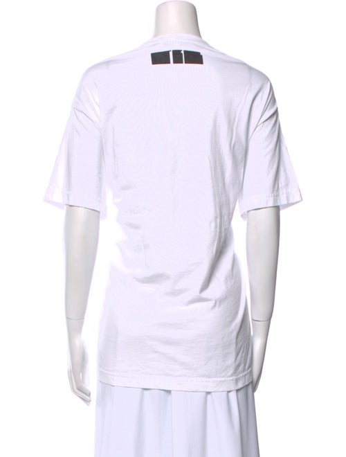 Tibi Graphic Print Crew Neck T-Shirt