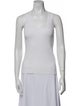 Tibi Scoop Neck Sleeveless Top