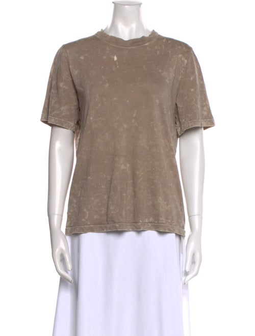 Tibi Crew Neck Short Sleeve T-Shirt