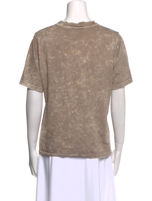 Tibi Crew Neck Short Sleeve T-Shirt