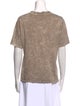 Tibi Crew Neck Short Sleeve T-Shirt