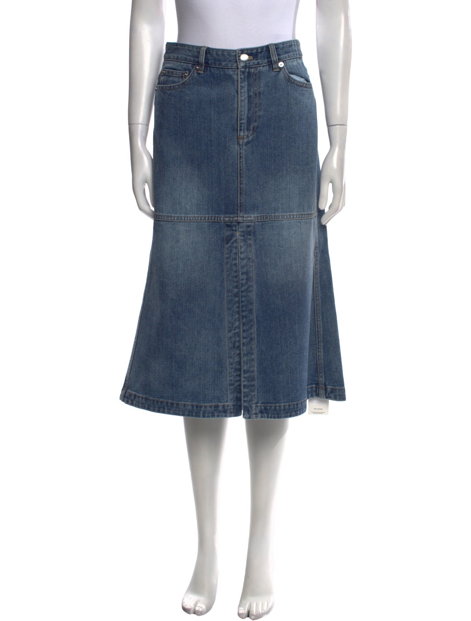 Tibi Midi Length Skirt