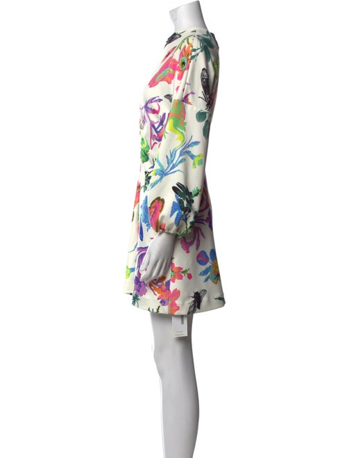 Tibi Floral Print Mini Dress