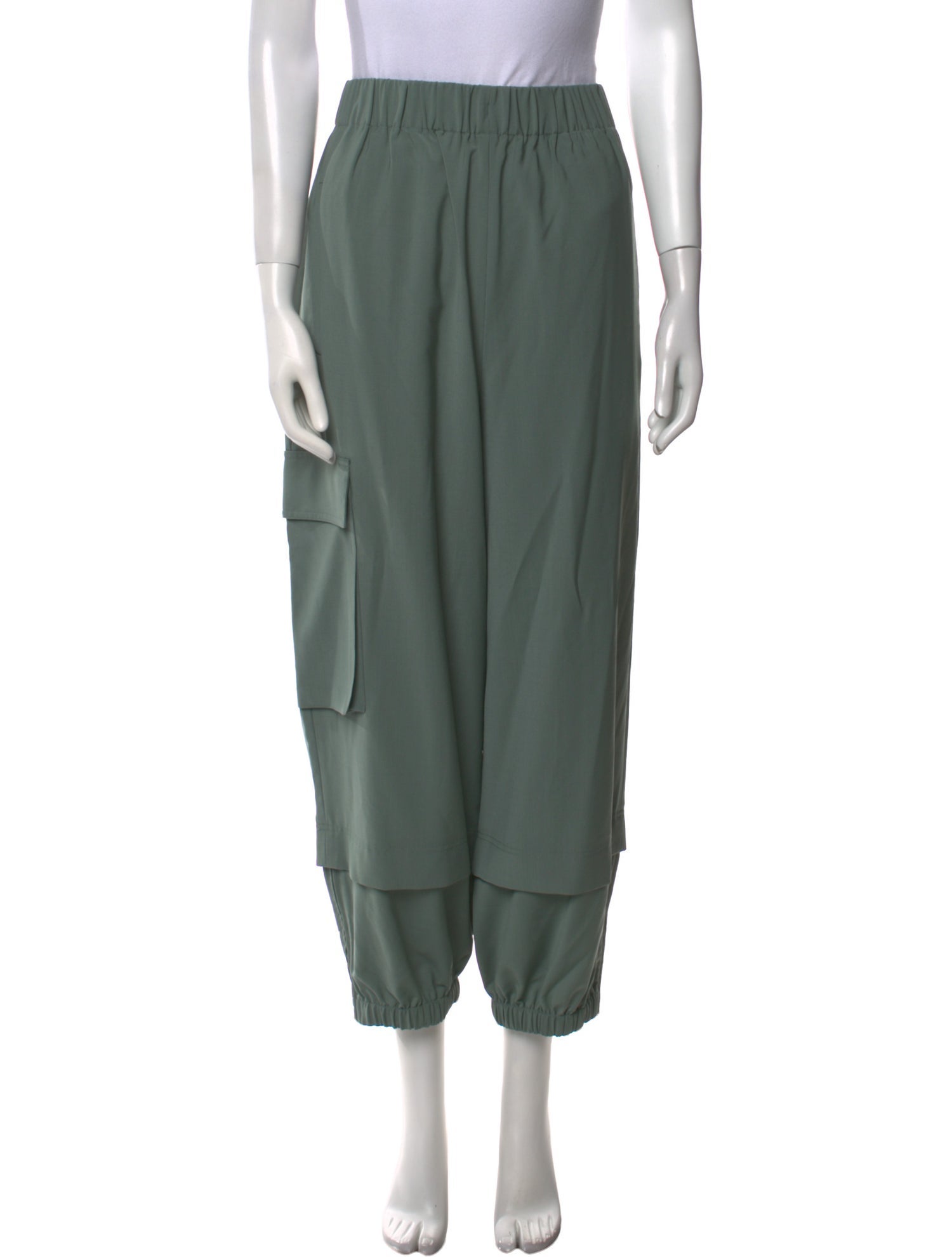 Tibi Straight Leg Pants