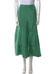 Tibi Silk Midi Length Skirt