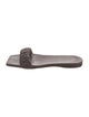 Tibi Leather Slides