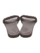 Tibi Leather Slides