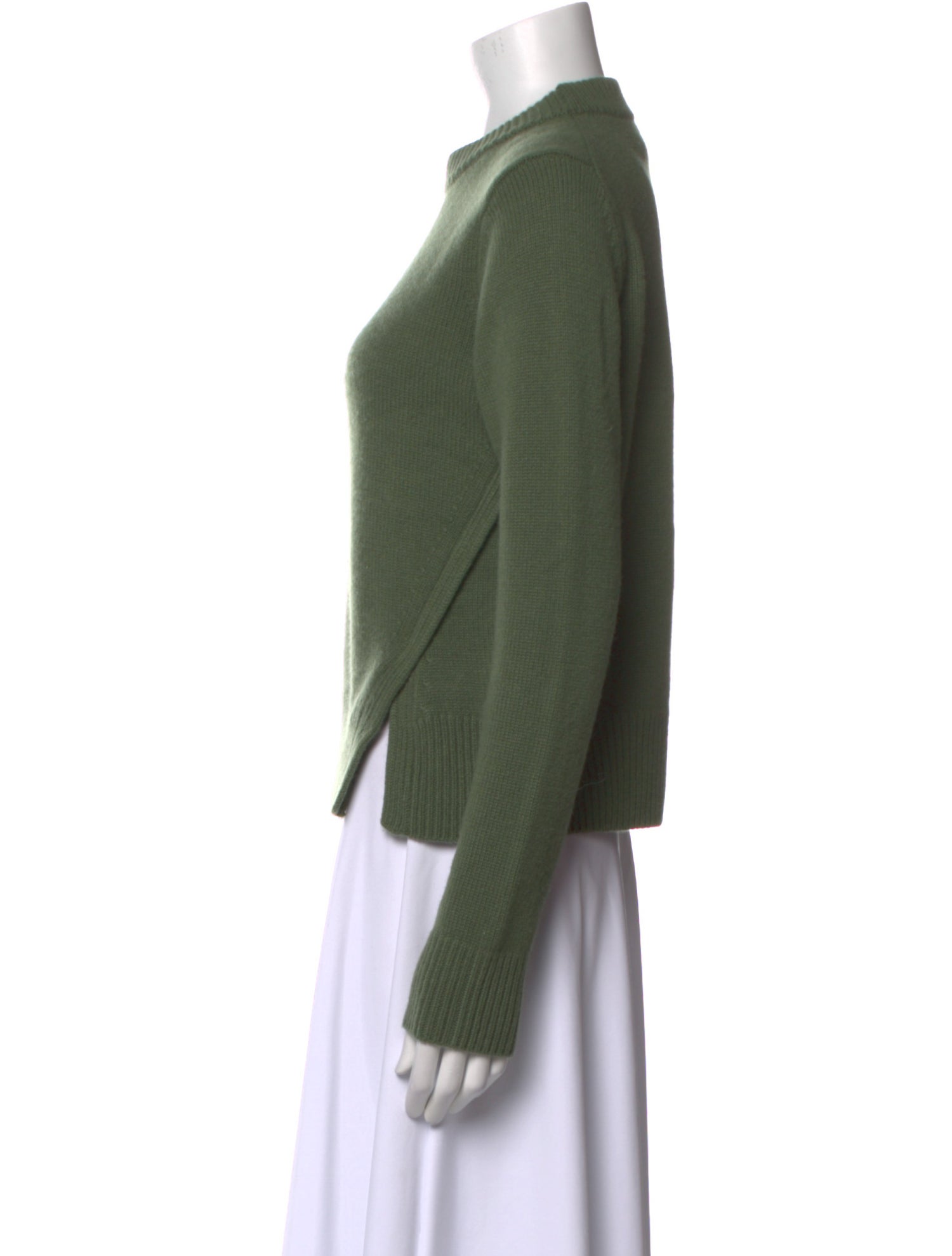 Tibi Cashmere Crew Neck Sweater
