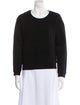 Tibi Crew Neck Long Sleeve Sweatshirt