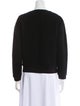Tibi Crew Neck Long Sleeve Sweatshirt