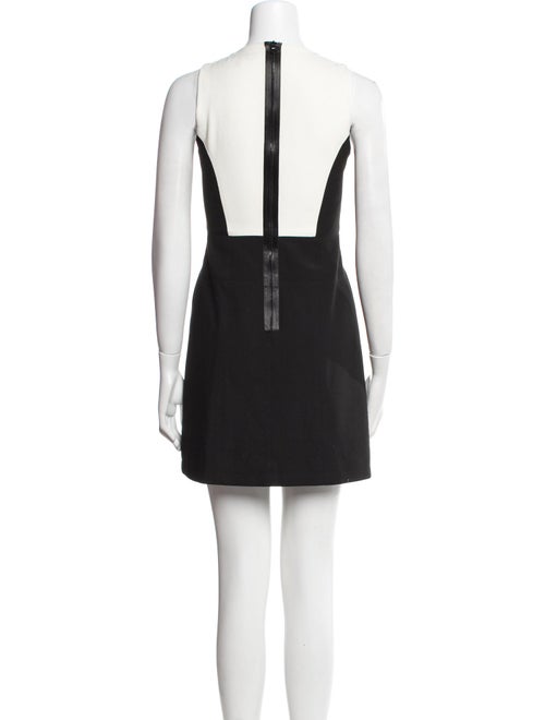Tibi V-Neck Mini Dress