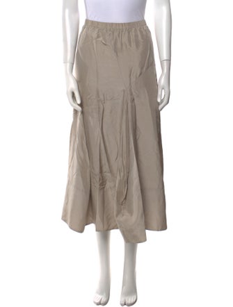 Tibi Silk Midi Length Skirt