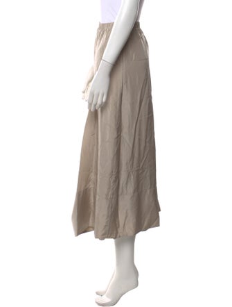 Tibi Silk Midi Length Skirt