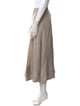 Tibi Silk Midi Length Skirt