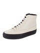 Tibi Leather Leather Trim Embellishment Sneakers
