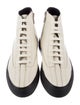 Tibi Leather Leather Trim Embellishment Sneakers