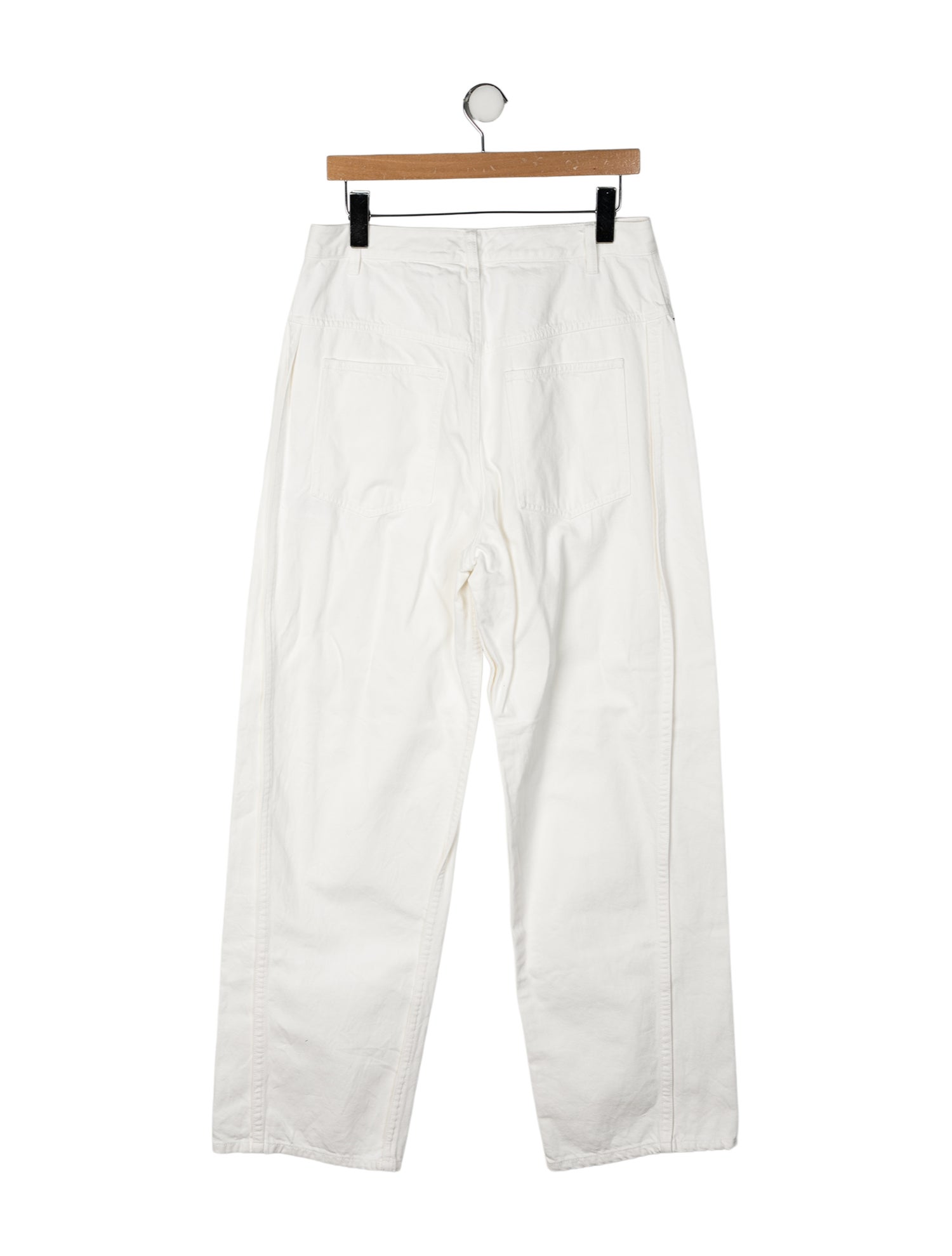 Tibi High-Rise Wide Leg Jeans