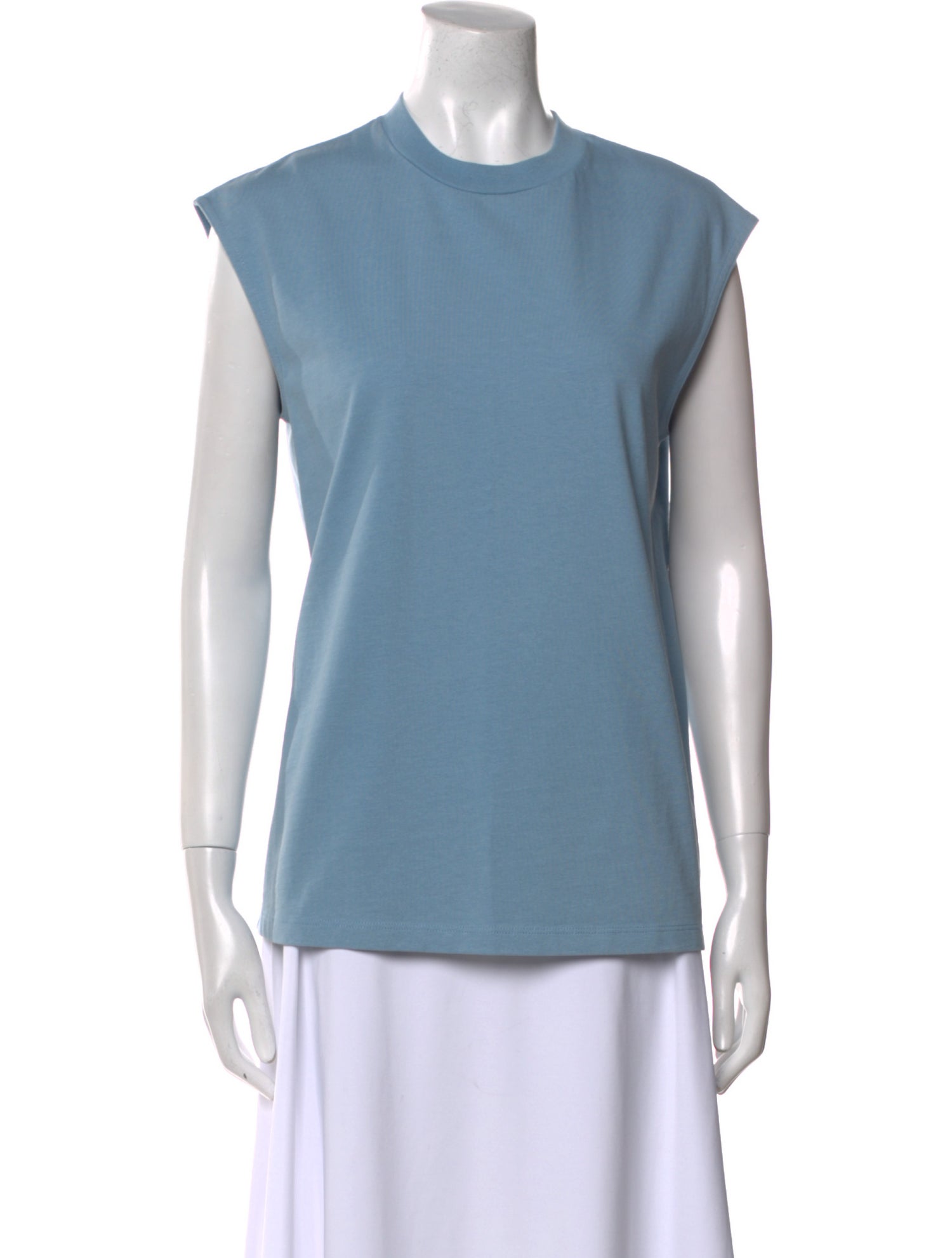 Tibi Crew Neck Short Sleeve T-Shirt