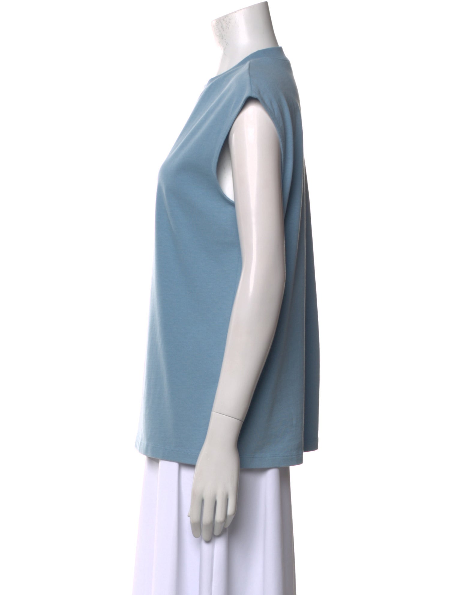 Tibi Crew Neck Short Sleeve T-Shirt