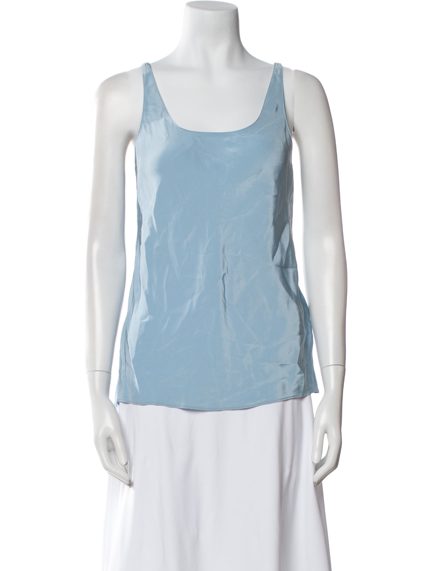 Tibi Scoop Neck Sleeveless Top w/ Tags