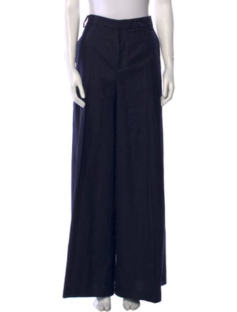 Tibi Wool Wide Leg Pants