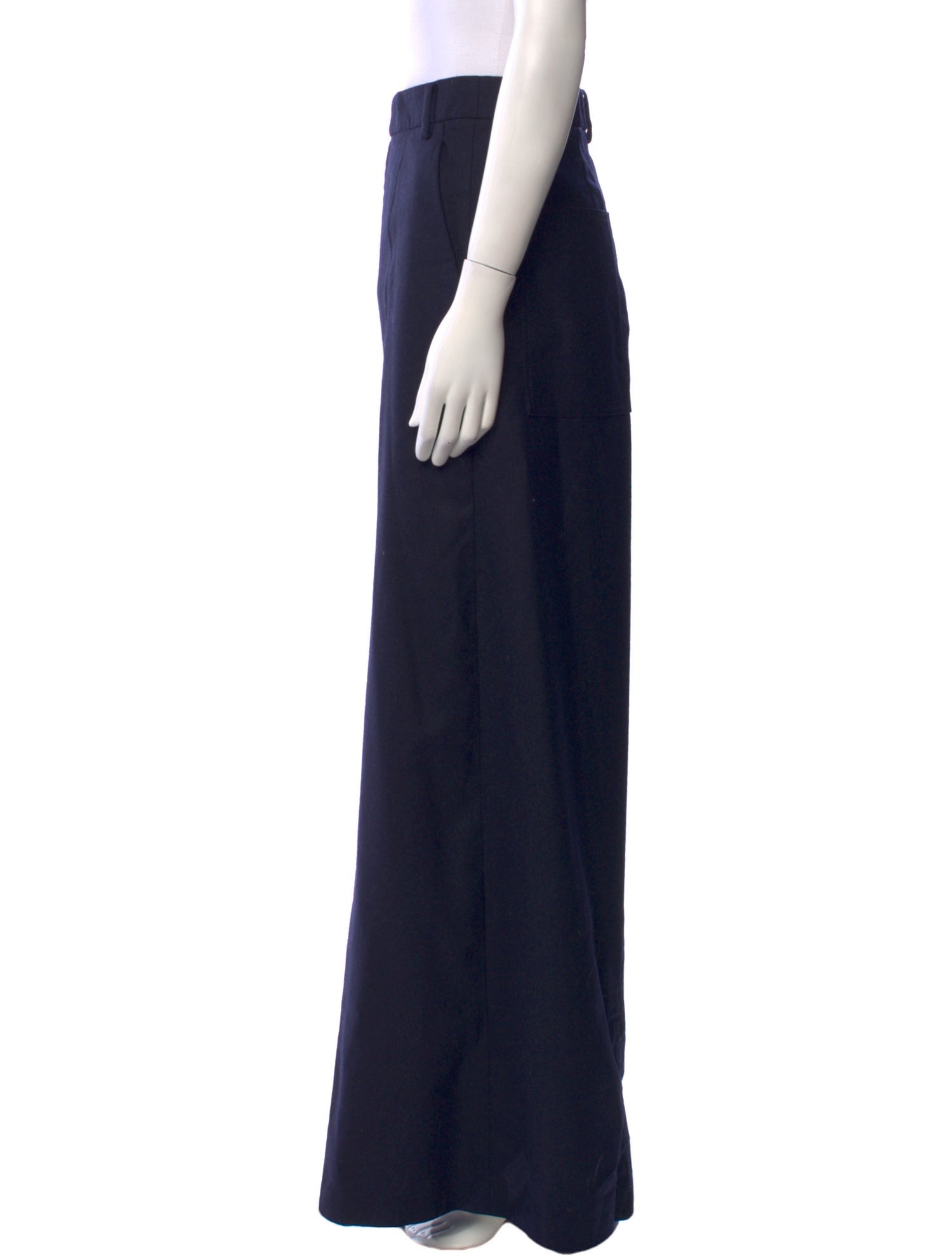 Tibi Wool Wide Leg Pants