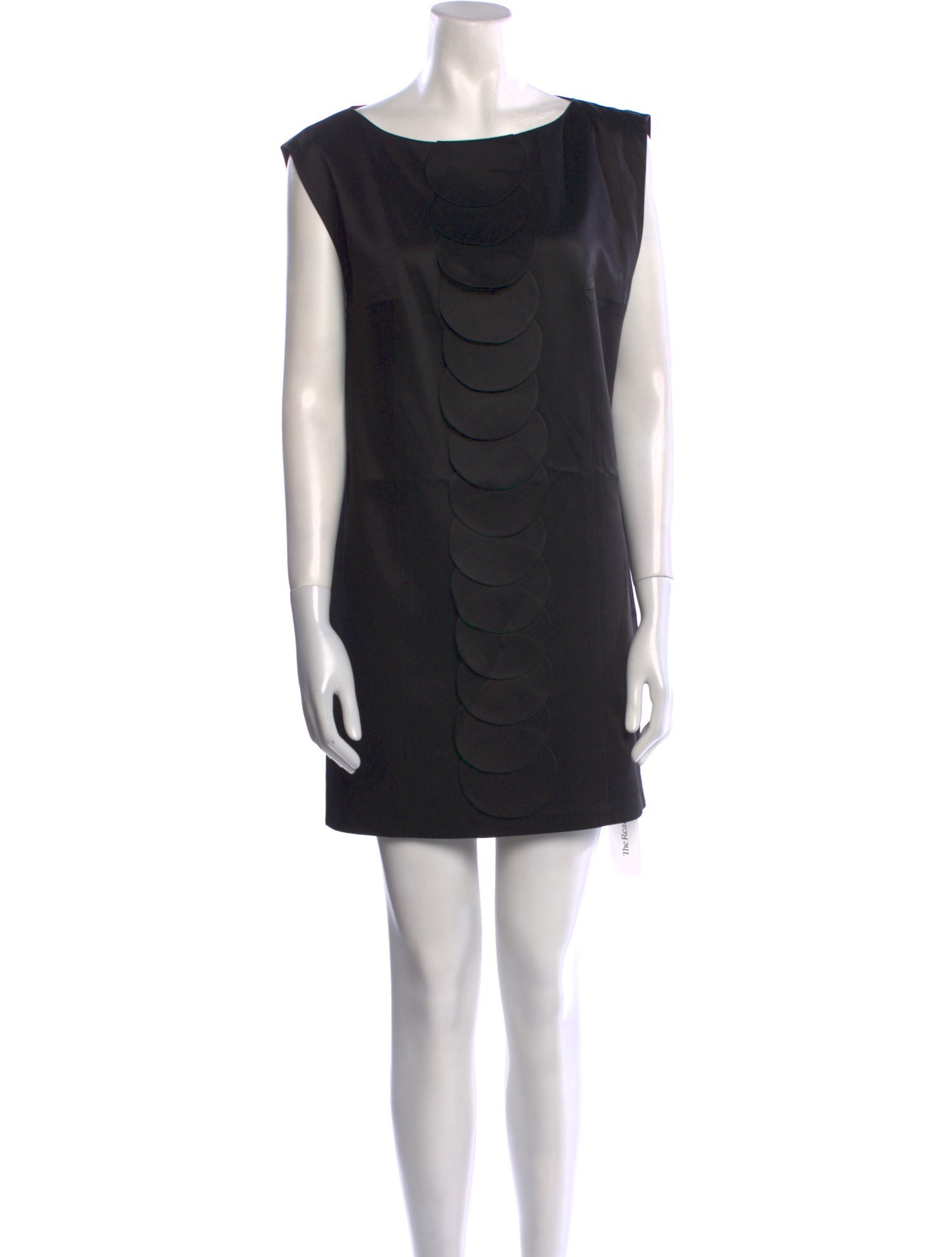 Tibi Bateau Neckline Mini Dress