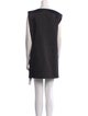 Tibi Bateau Neckline Mini Dress