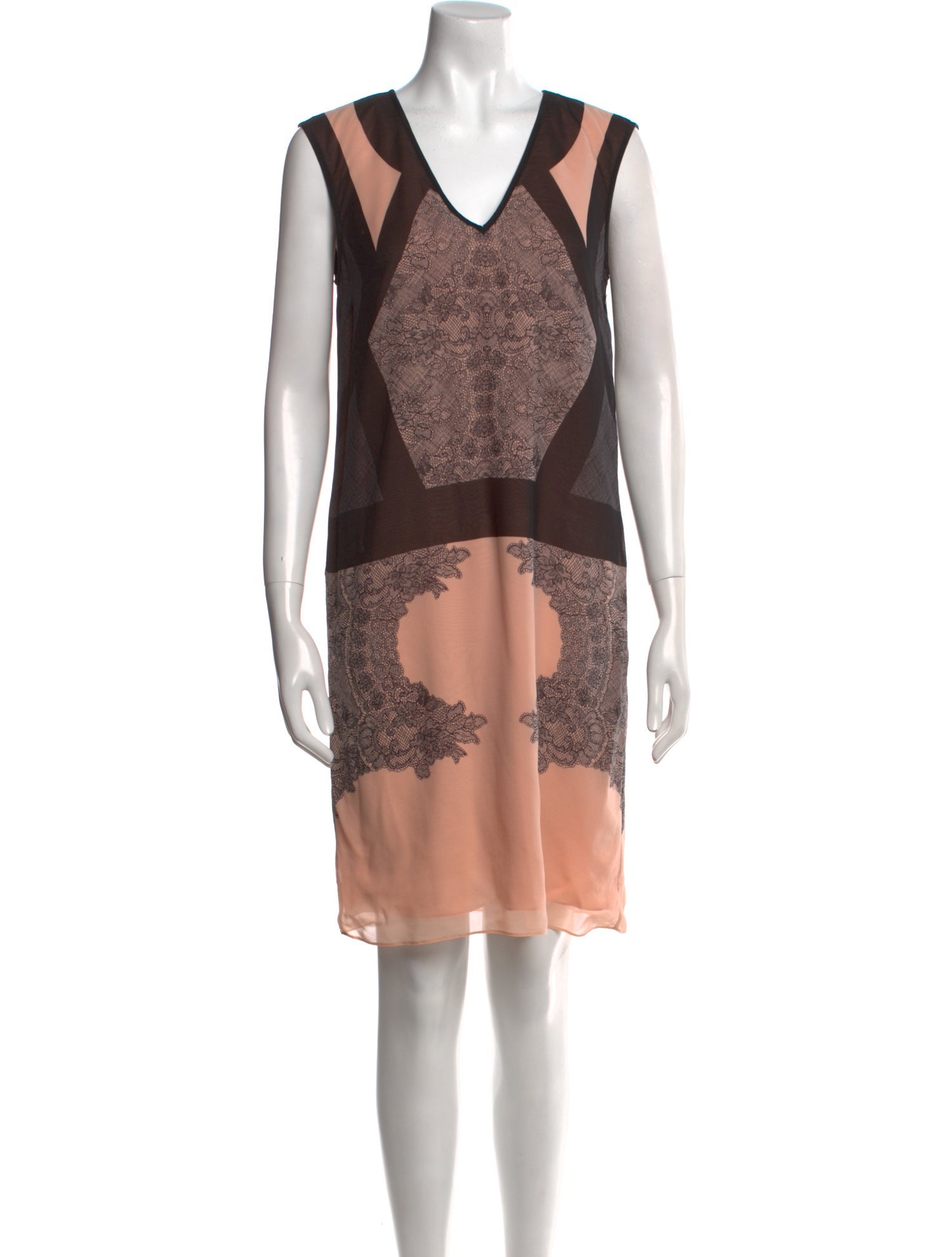 Tibi Silk Knee-Length Dress