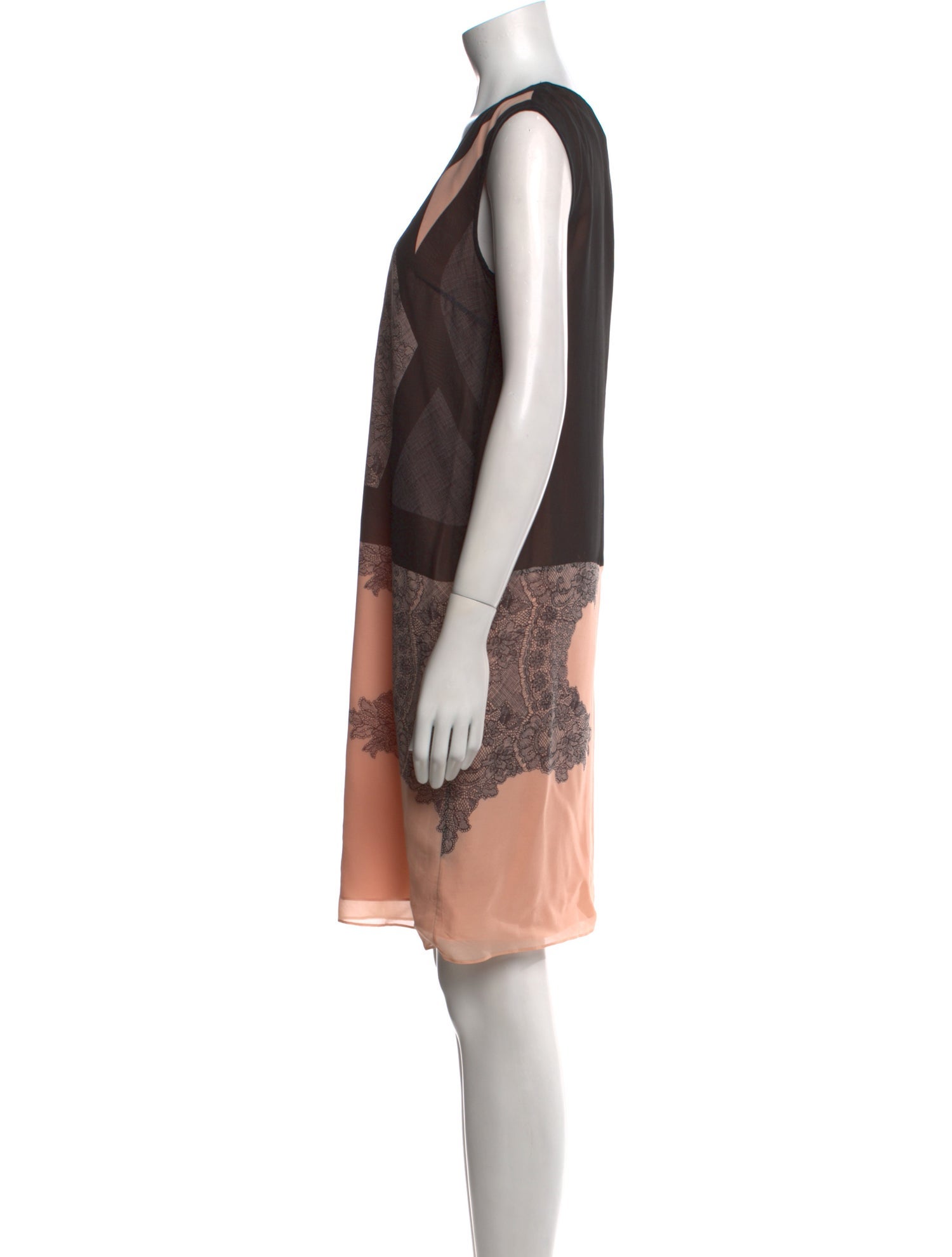 Tibi Silk Knee-Length Dress