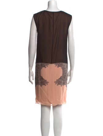 Tibi Silk Knee-Length Dress