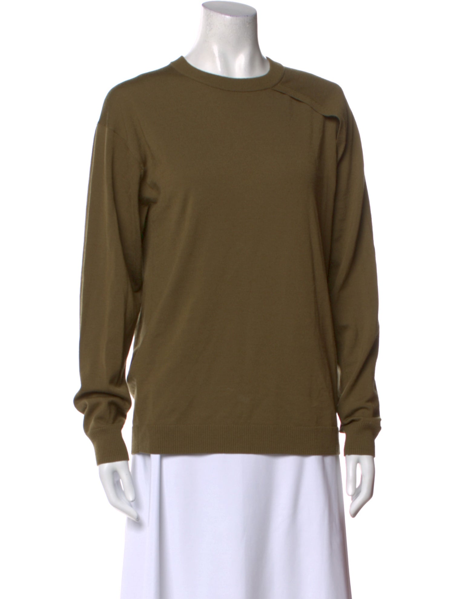 Tibi Wool Crew Neck Sweatshirt