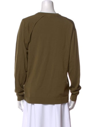 Tibi Wool Crew Neck Sweatshirt