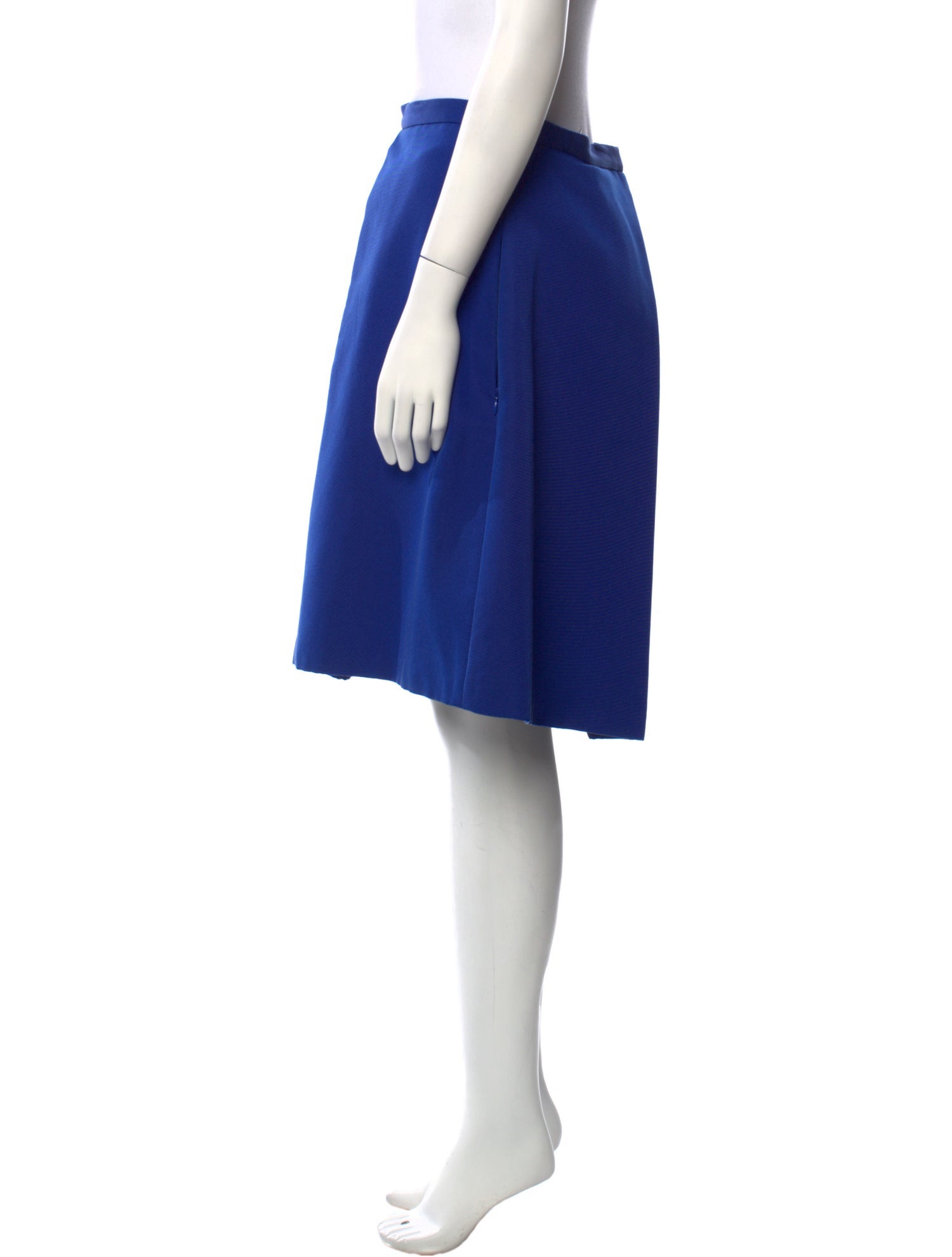 Tibi Pleated Accents Knee-Length Skirt w/ Tags