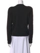Tibi Mock Neck Long Sleeve Sweatshirt