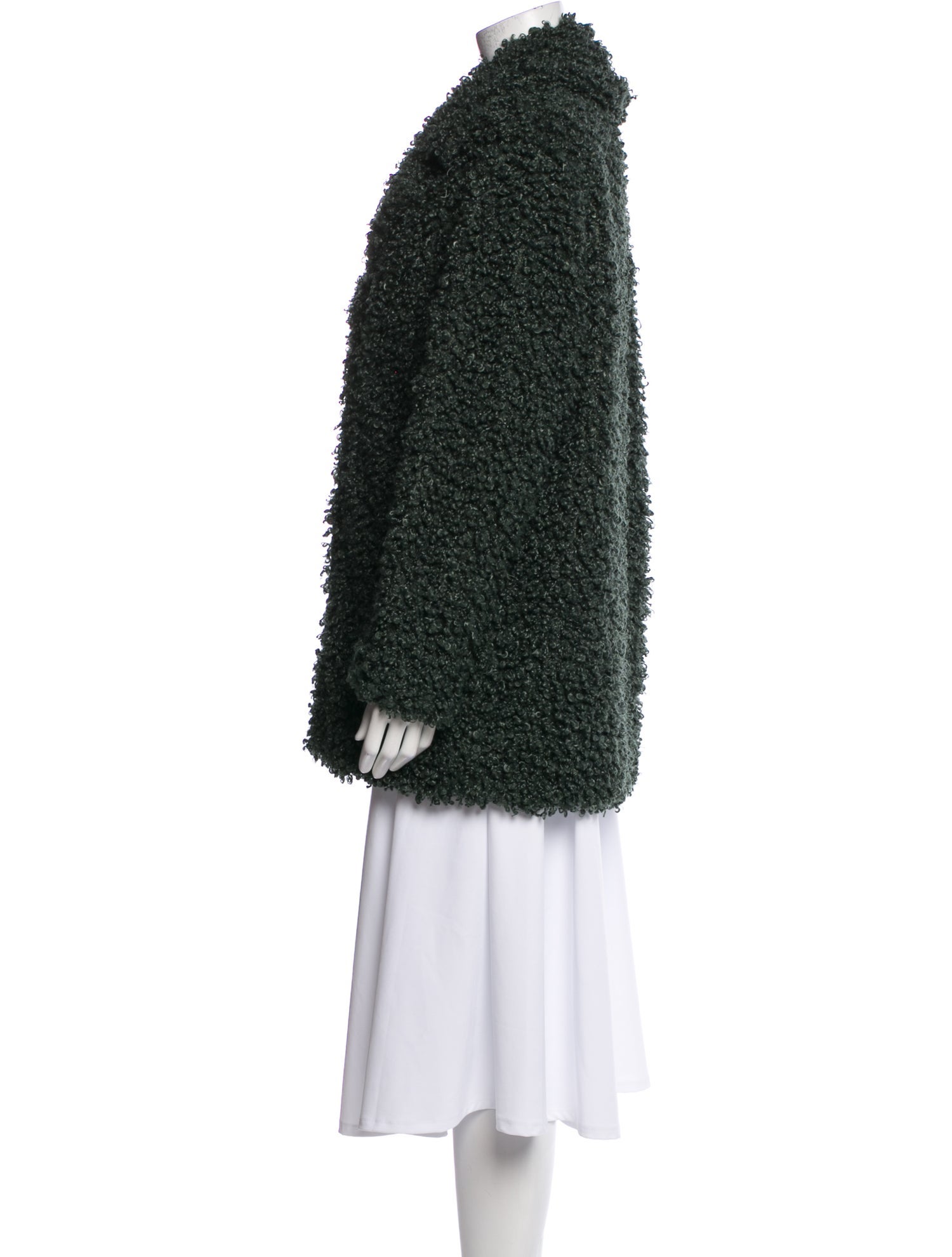 Tibi Faux Fur Jacket