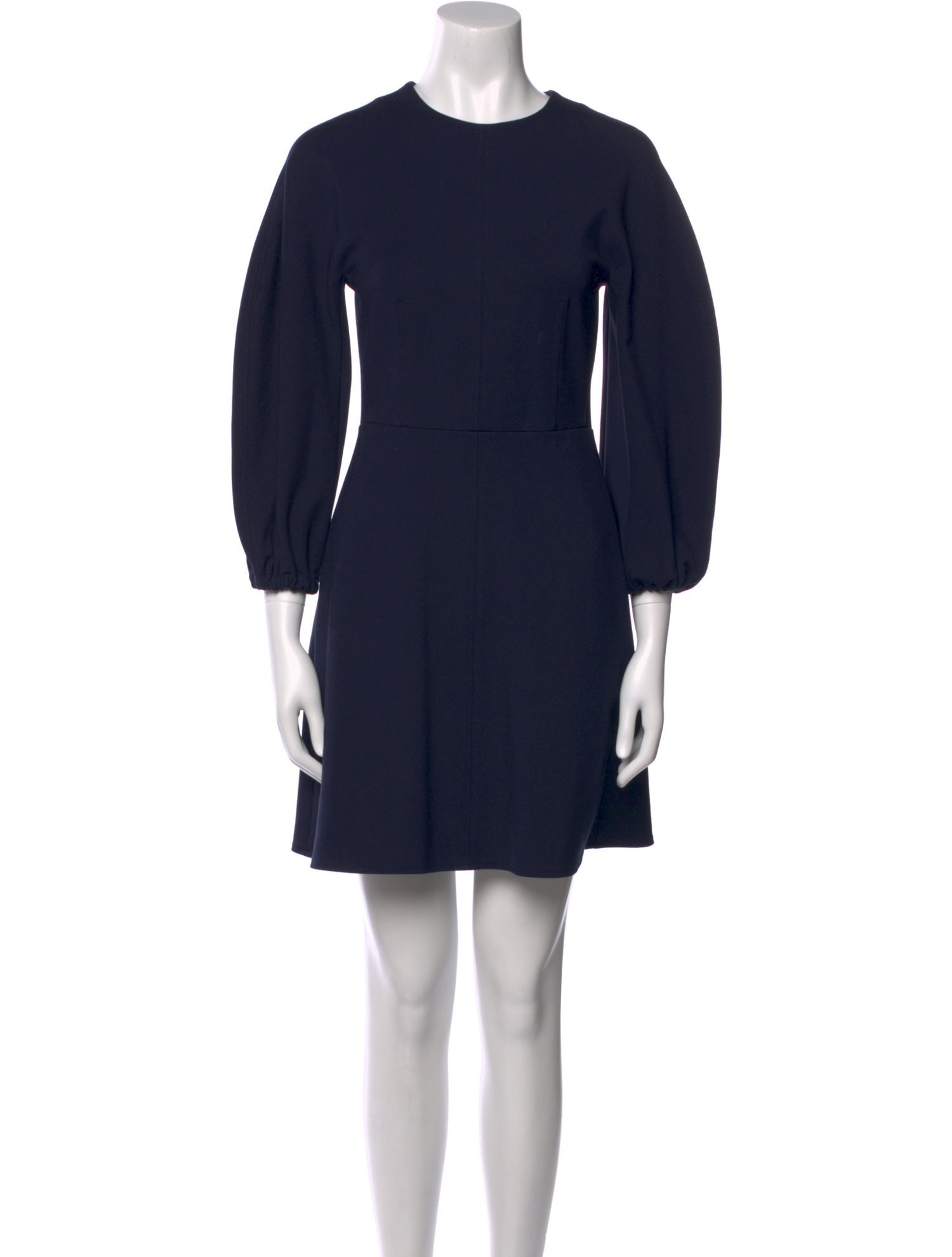 Tibi Crew Neck Mini Dress