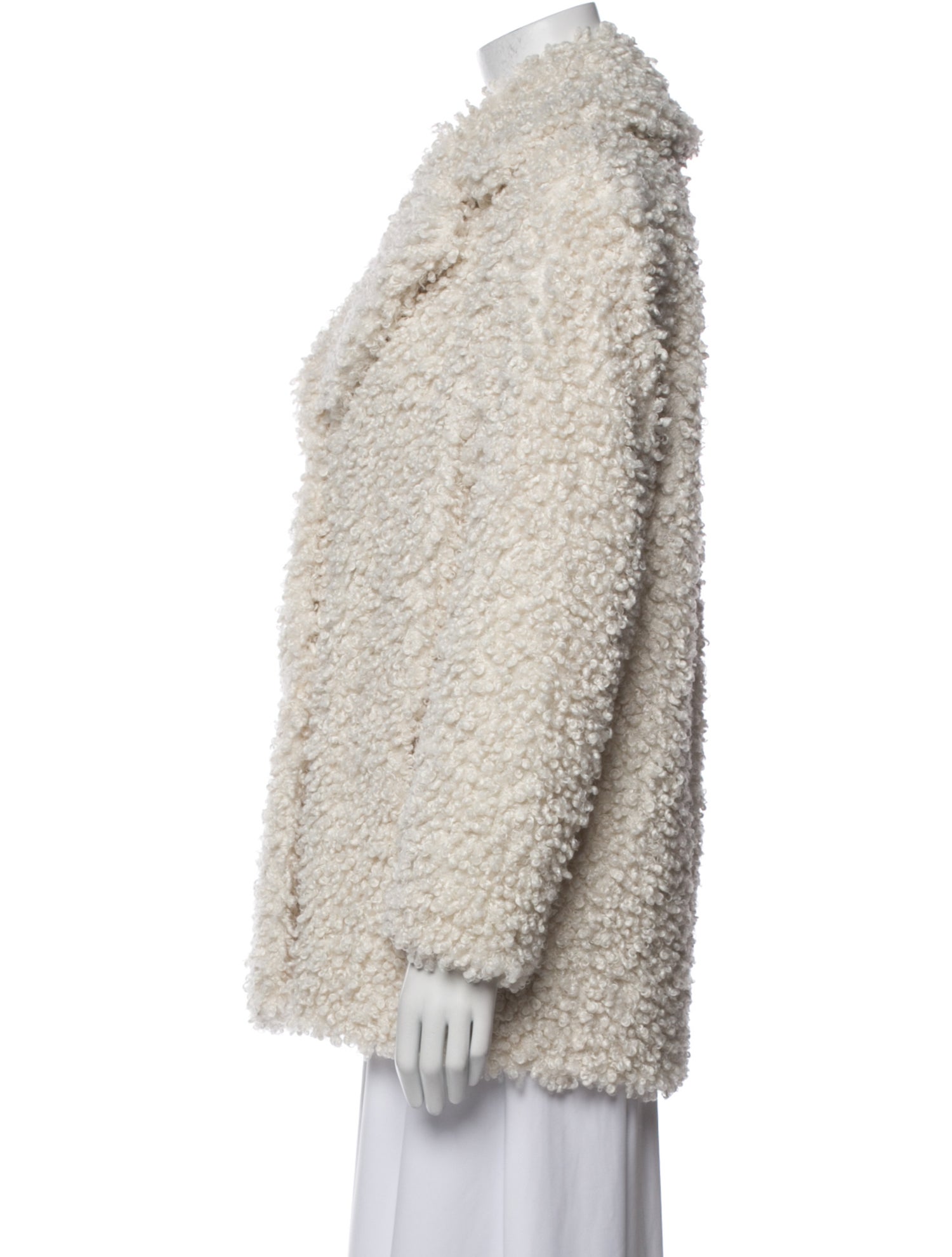 Tibi Faux Fur Jacket