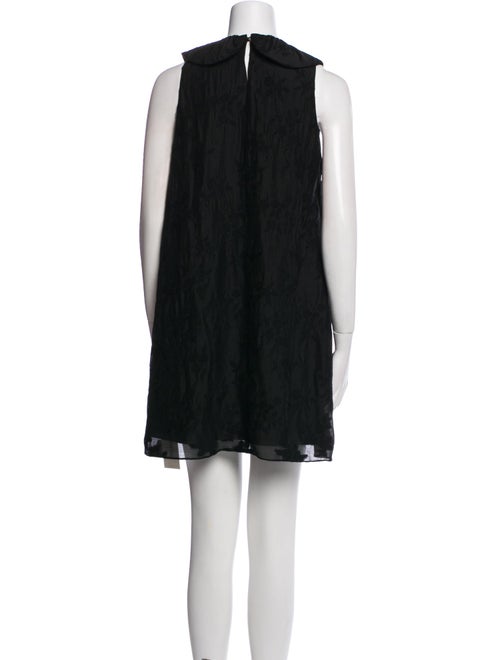 Tibi Crew Neck Mini Dress