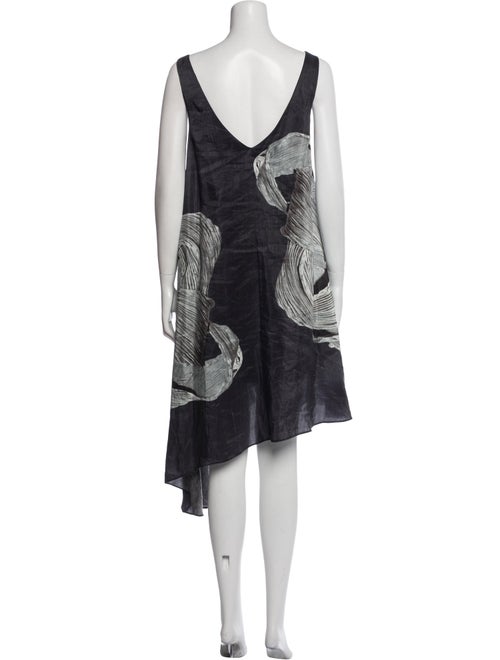 Tibi Linen Midi Length Dress