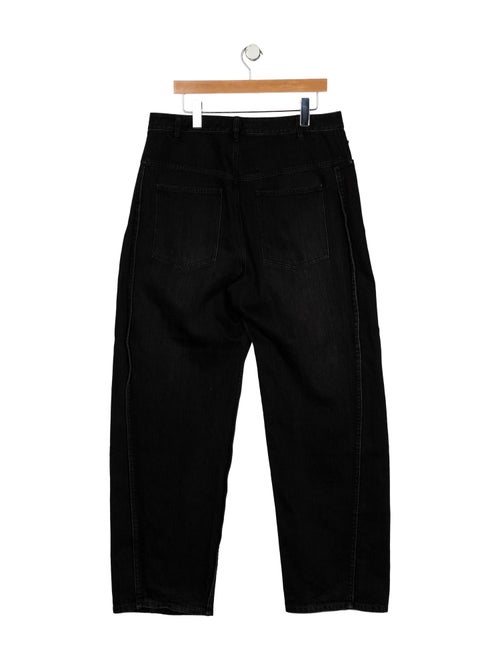 Tibi High-Rise Wide Leg Jeans