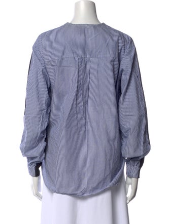 Tibi Crew Neck Long Sleeve Sweatshirt