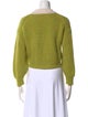 Tibi Merino Wool Mock Neck Sweater