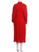 Tibi Mock Neck Midi Length Dress