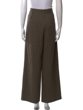 Tibi Wide Leg Pants