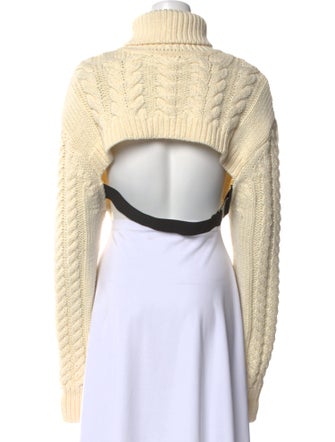 Tibi Wool Turtleneck Sweater